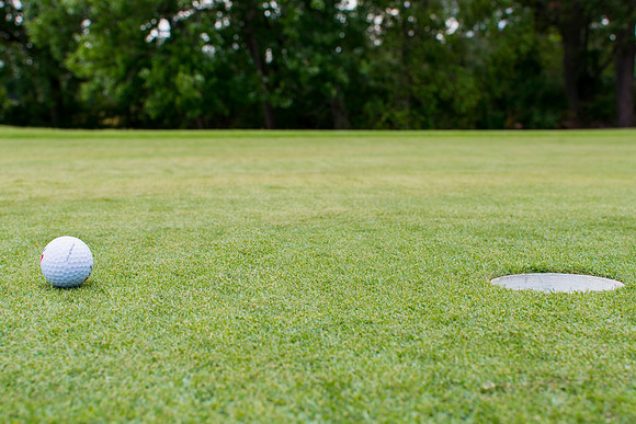 Golf Ball and Hole