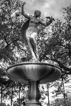 A Statue in Audubon Park