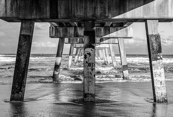Under the pier